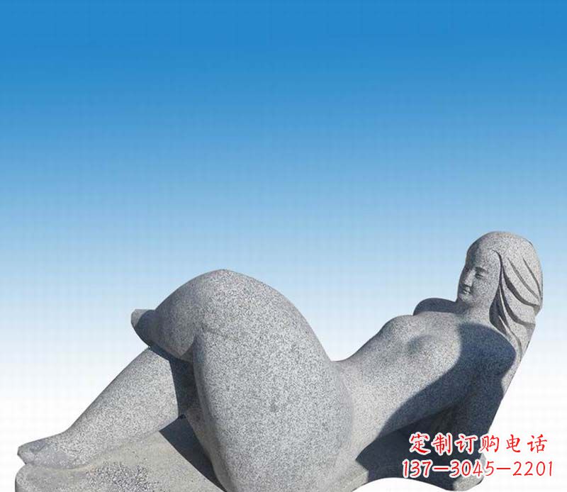 达州抽象胖女孩石雕