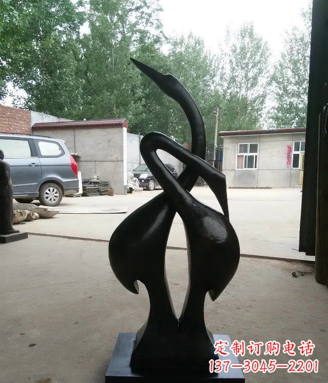 达州精美的天鹅铜雕