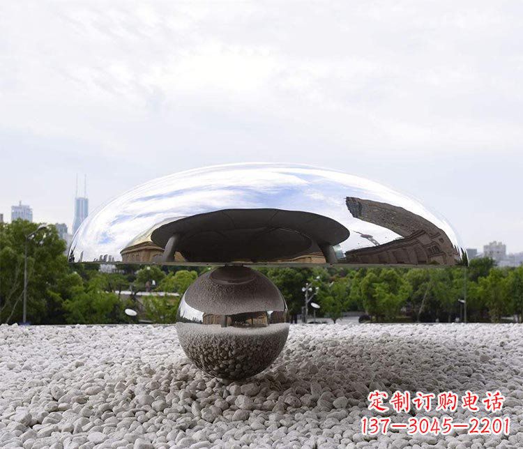 达州蘑菇的梦想——不锈钢雕塑