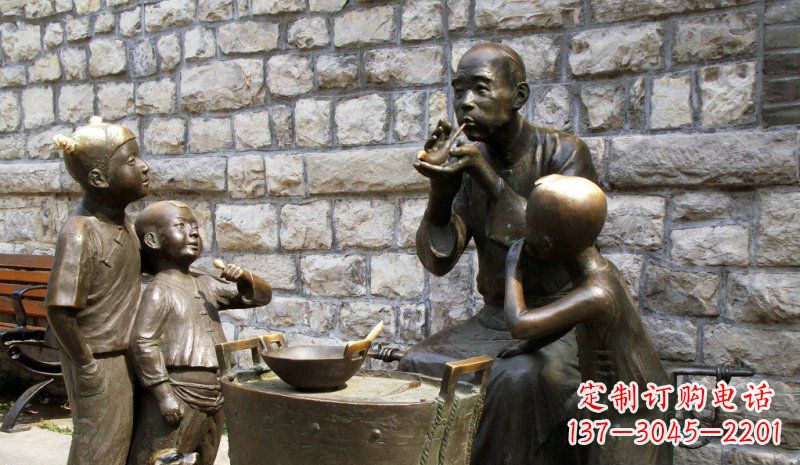 达州糖果街的精美雕塑