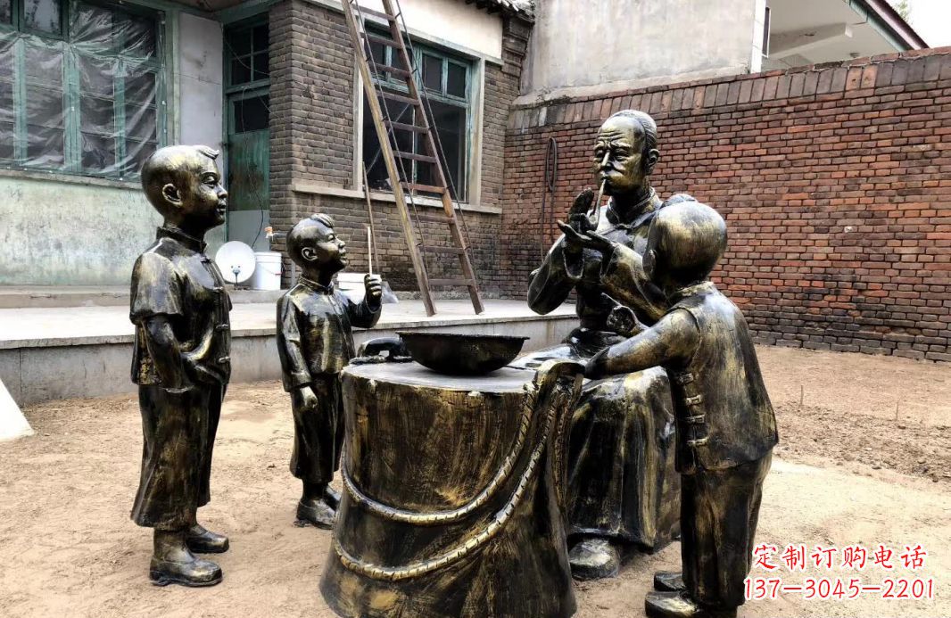 达州糖人雕塑缅怀中国传统文化