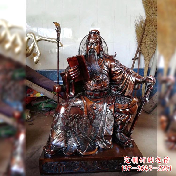 达州关公雕塑传承中华文化的珍贵标志