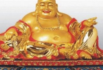 达州弥勒佛铜雕的精美