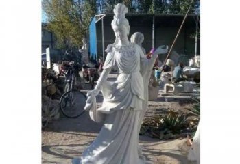 达州传奇女神嫦娥的雕塑
