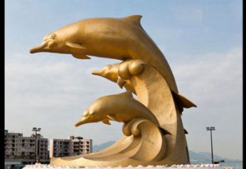 达州海豚雕塑——美丽的城市标志