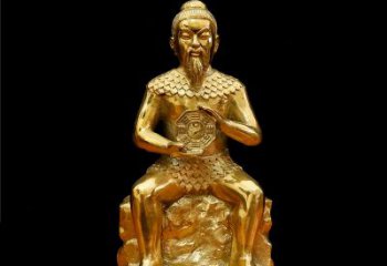 达州伏羲大帝神像汇聚古老文明中的象征