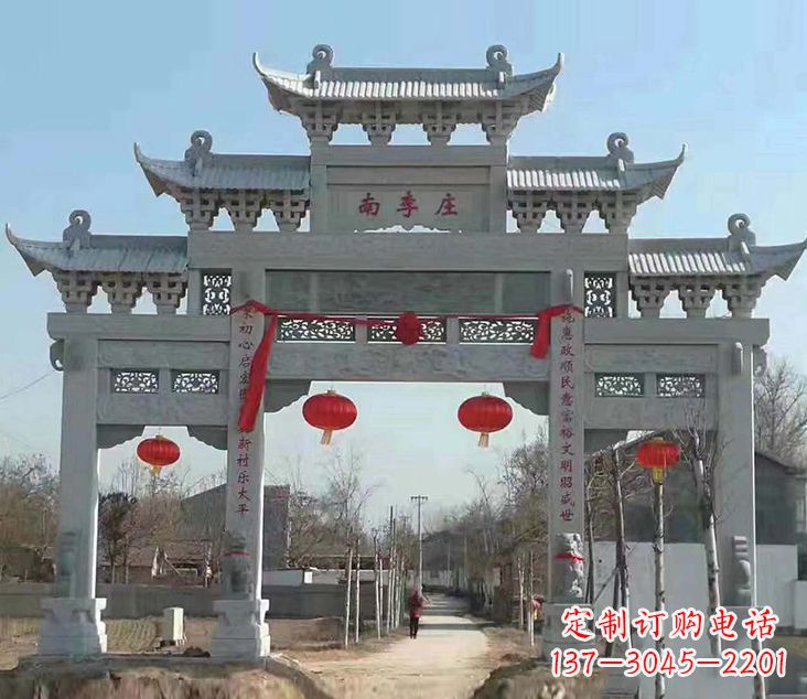 达州祠堂石牌坊雕塑艺术精粹