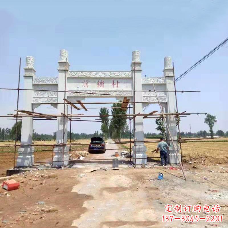 达州古老传统——牌坊雕塑