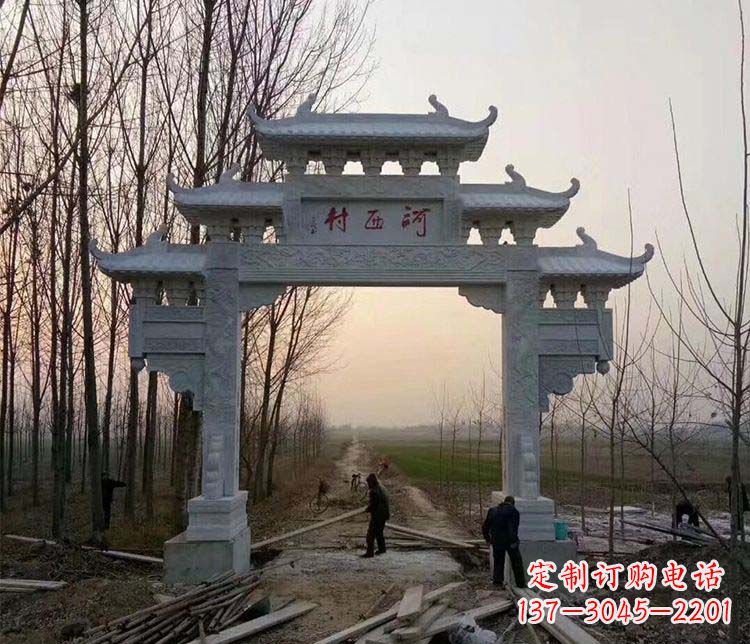 达州牌坊雕塑——记忆中的美丽家乡