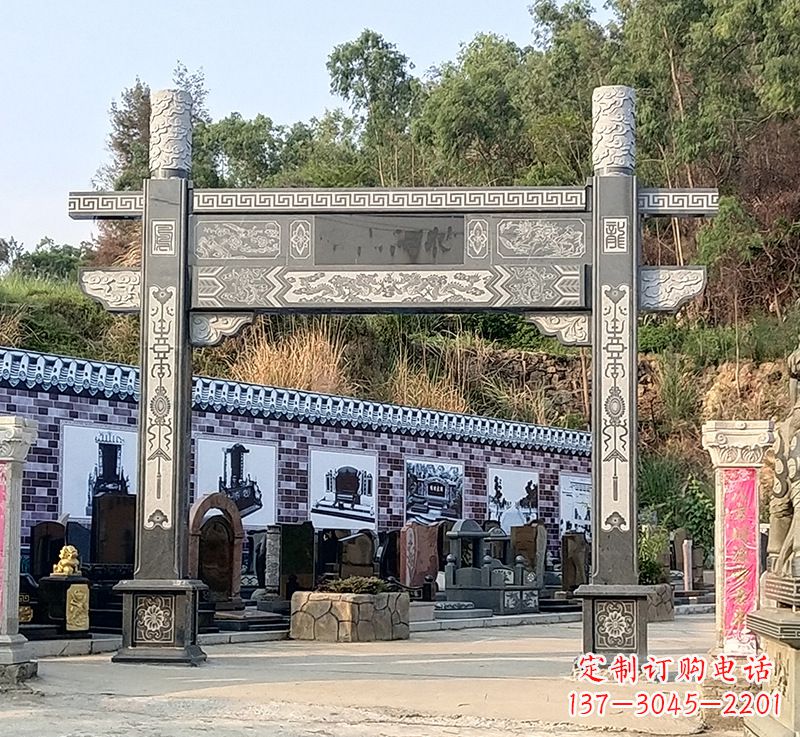 达州古村牌坊雕塑精湛技艺的经典之作