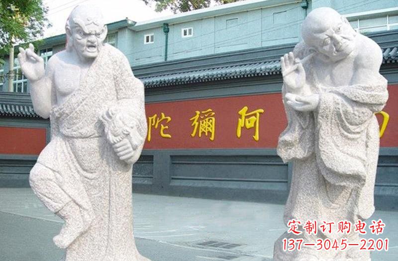 达州大理石罗汉雕塑佛教精神的象征
