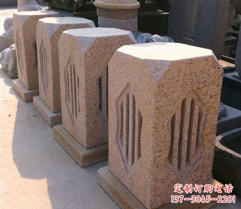 达州精美的大理石灯雕塑