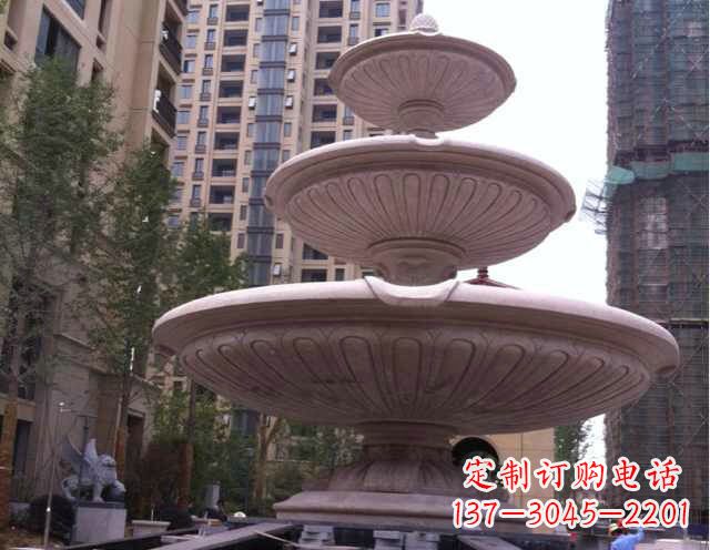 达州大理石大型喷泉石雕宏伟精美的艺术之作