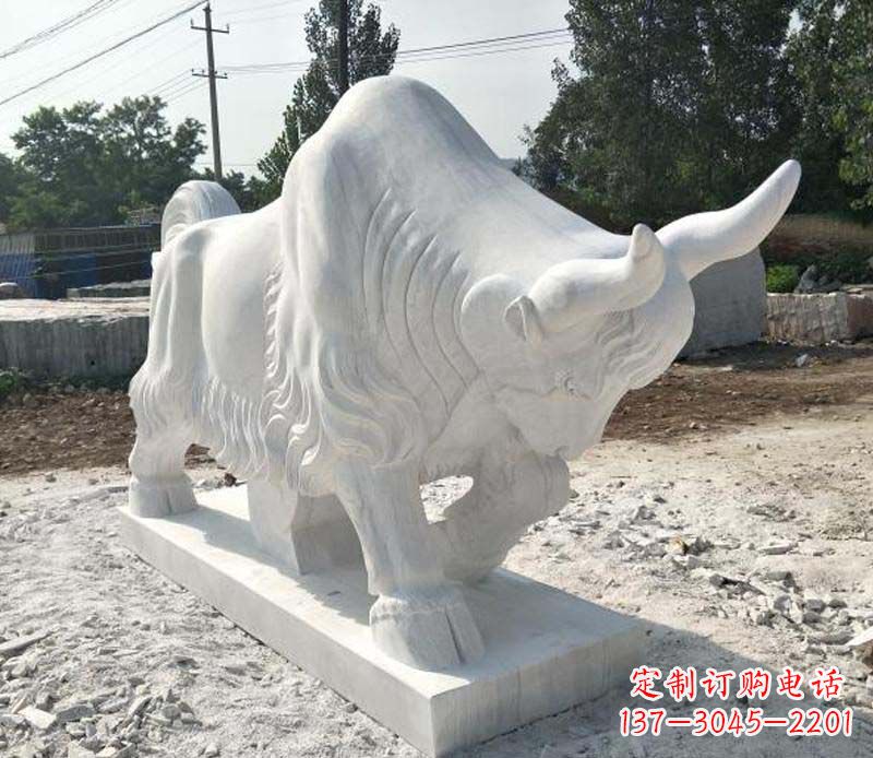 达州大理石动物雕塑美丽的艺术品