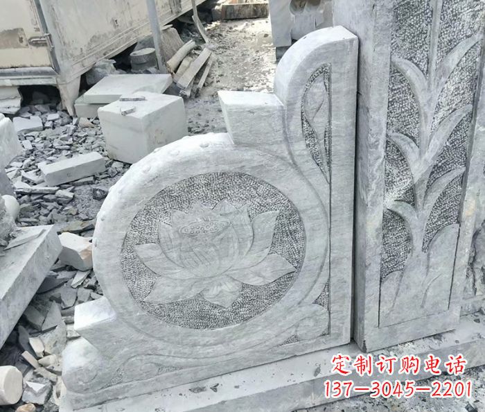 达州仿古大理石栏板雕塑——穿越时空,传承古典美学