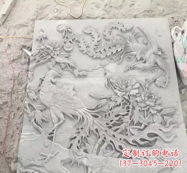 达州精美的凤凰雕塑