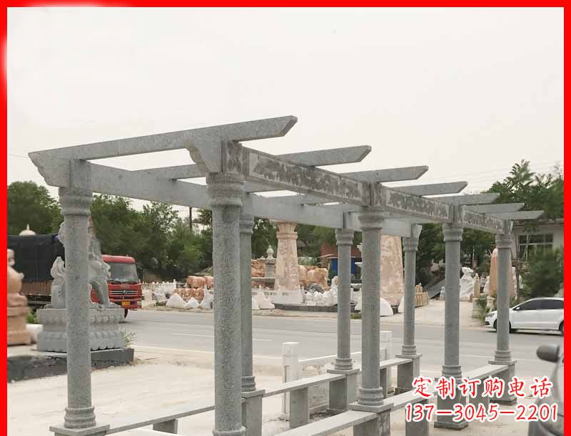 达州大理石公园石雕长廊高端定制雕塑