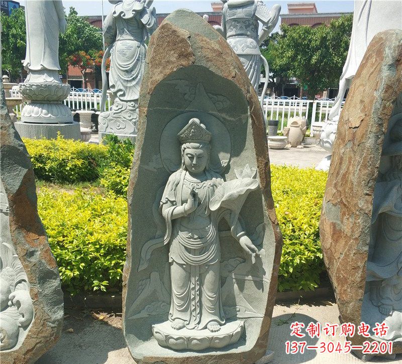 达州大理石观音像,以灵性铭刻记忆