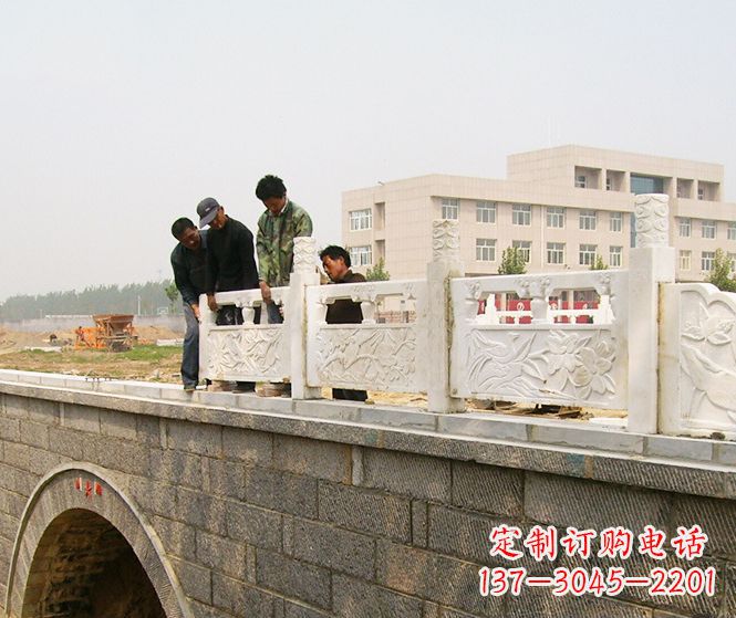 达州大理石拱桥石雕栏板