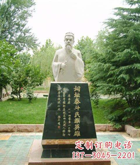 达州古代名人雕塑,荟萃中国文化