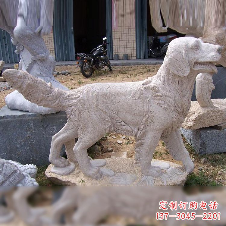 达州大理石狗雕塑——精致的狗雕塑,让你的生活更有趣
