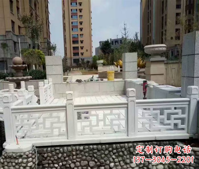 达州精美大理石国旗台石雕雕塑