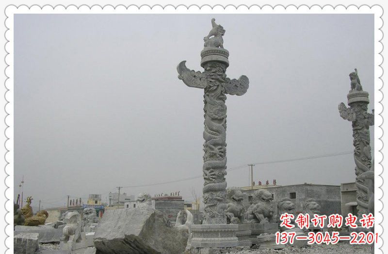 达州精致雕刻,大理石华表雕塑