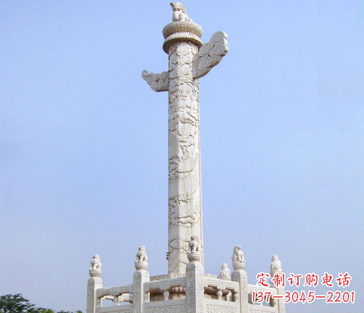达州大理石华表雕塑