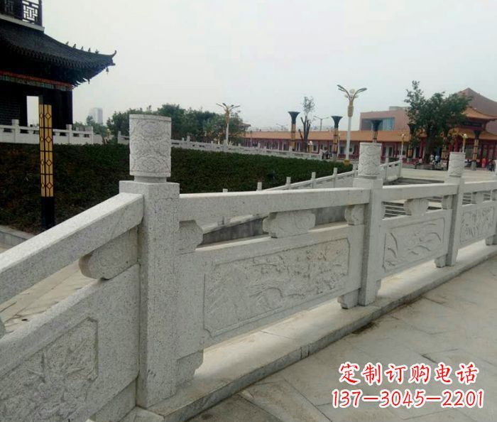 达州精美大理石栏板雕塑