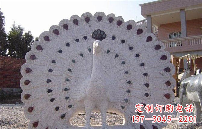 达州精美绝伦的孔雀石雕塑