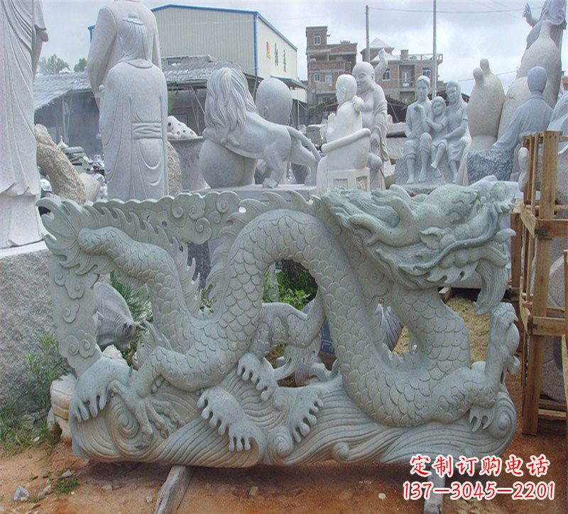 达州大理石龙石雕传承古老文化,精雕细琢的艺术品