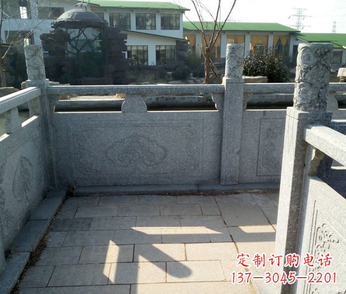 达州精美大理石栏板雕塑