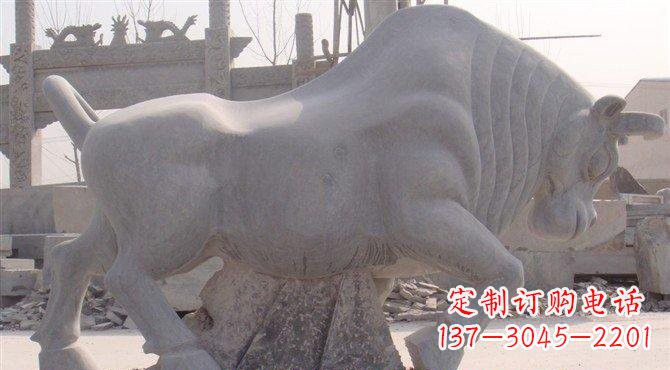 达州大理石牛雕塑——让你家里充满独特艺术气息