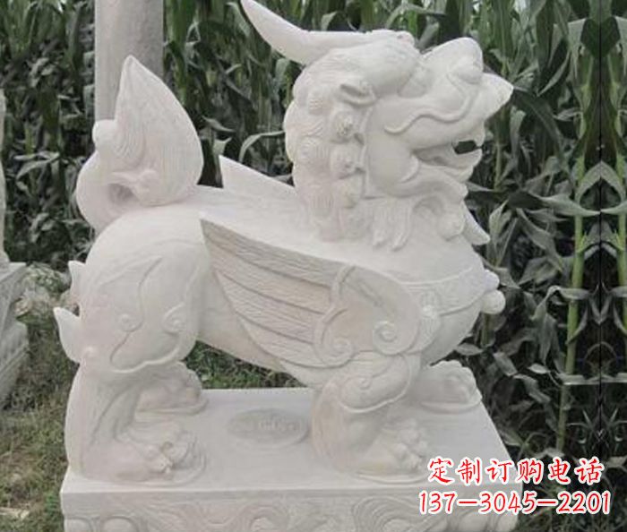 达州古典貔貅石雕,精美手工雕刻艺术