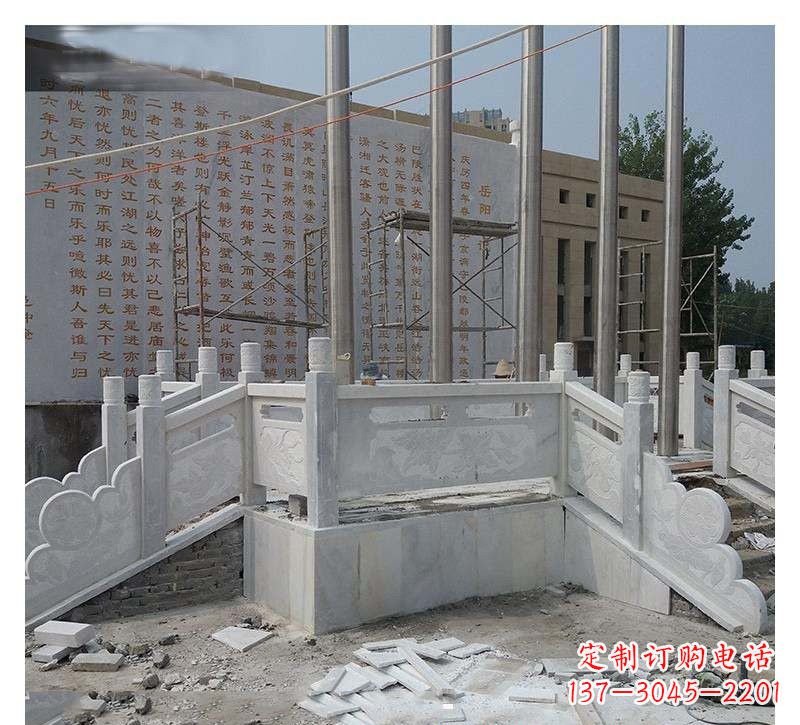 达州大理石升旗台雕塑,激发国旗共同荣耀