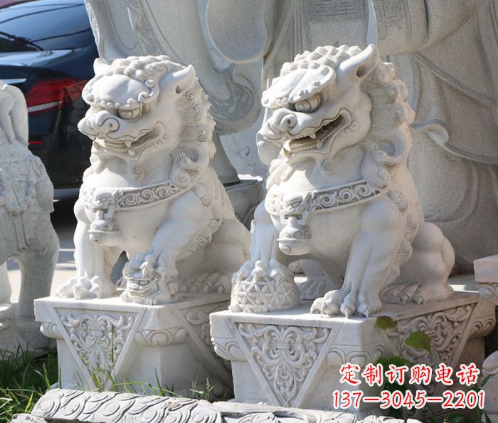 达州大理石狮子雕塑