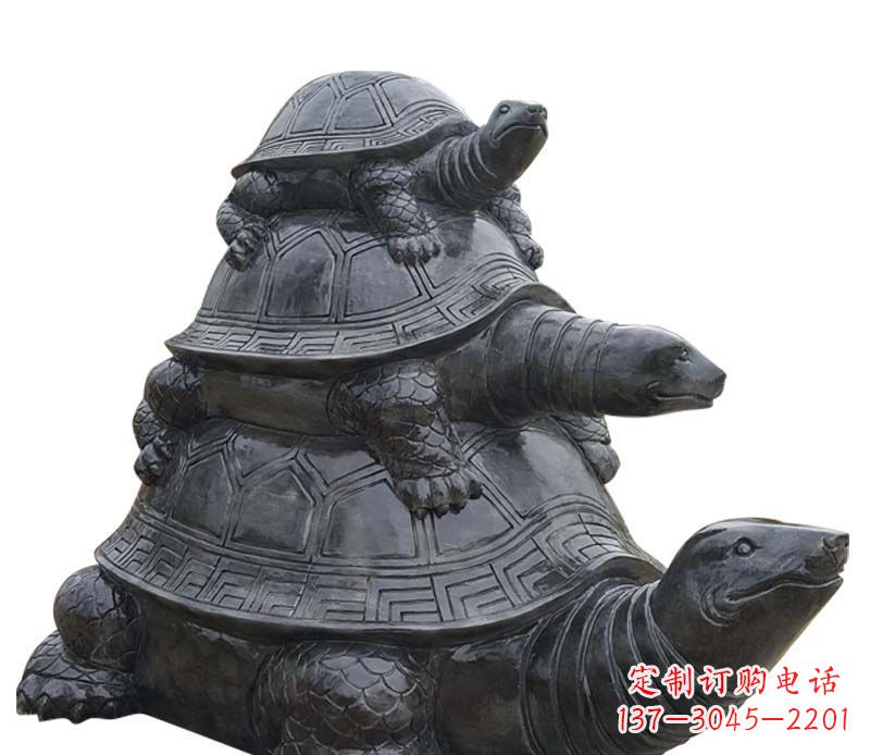 达州高品质大理石乌龟母子石雕