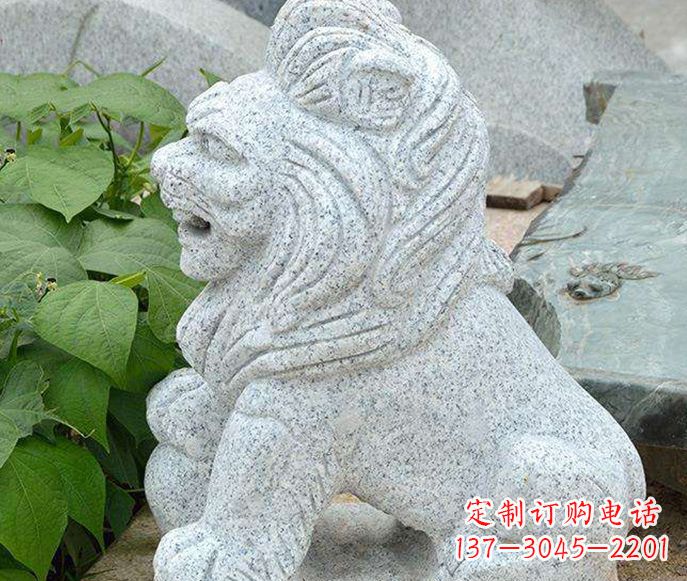 达州大理石狮子雕塑