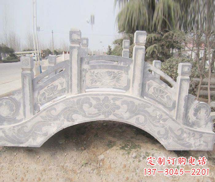 达州精美大理石小型拱桥石雕