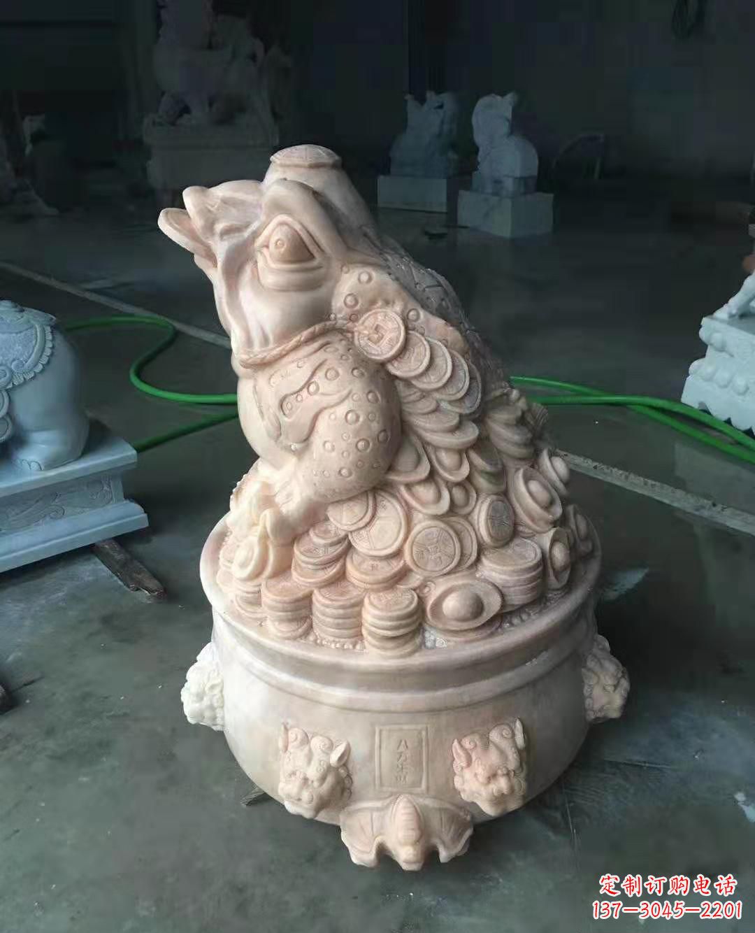 达州精致石雕动物雕塑