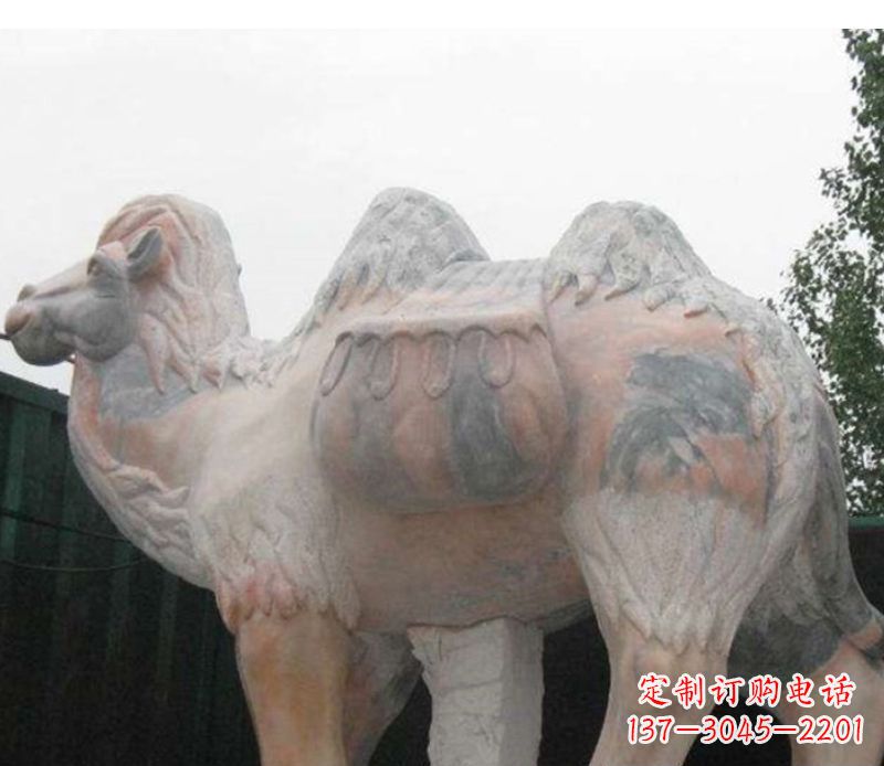 达州新颖精美的骆驼石雕