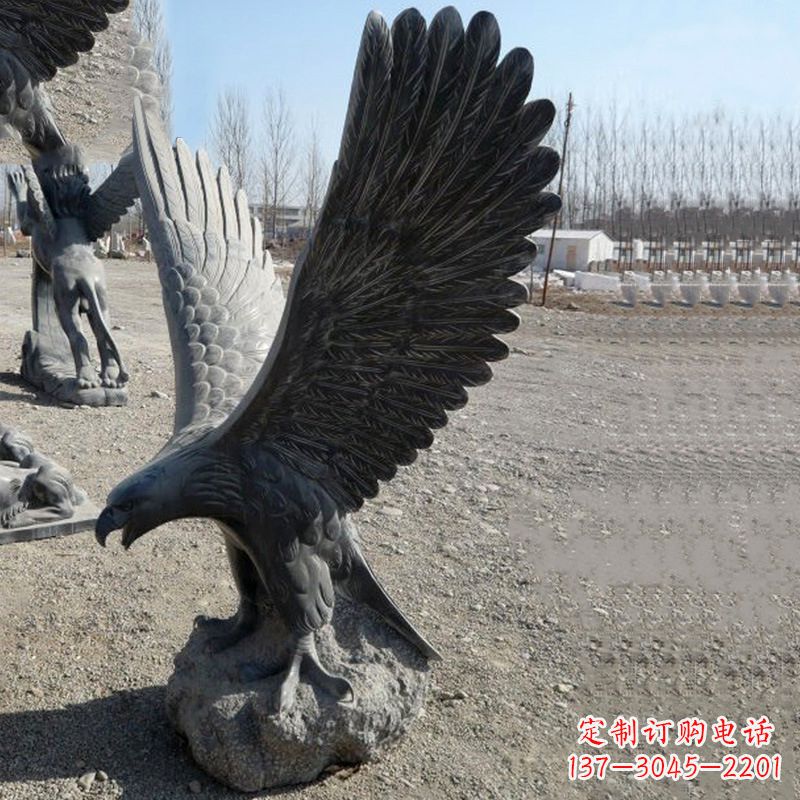 达州大鹏展翅高级老鹰雕塑