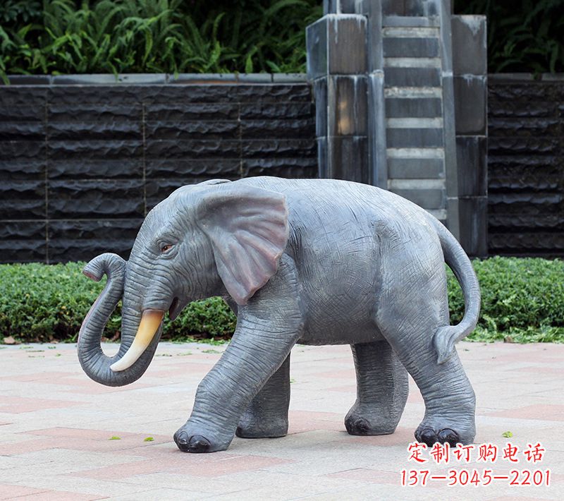 达州大象 石雕雕塑