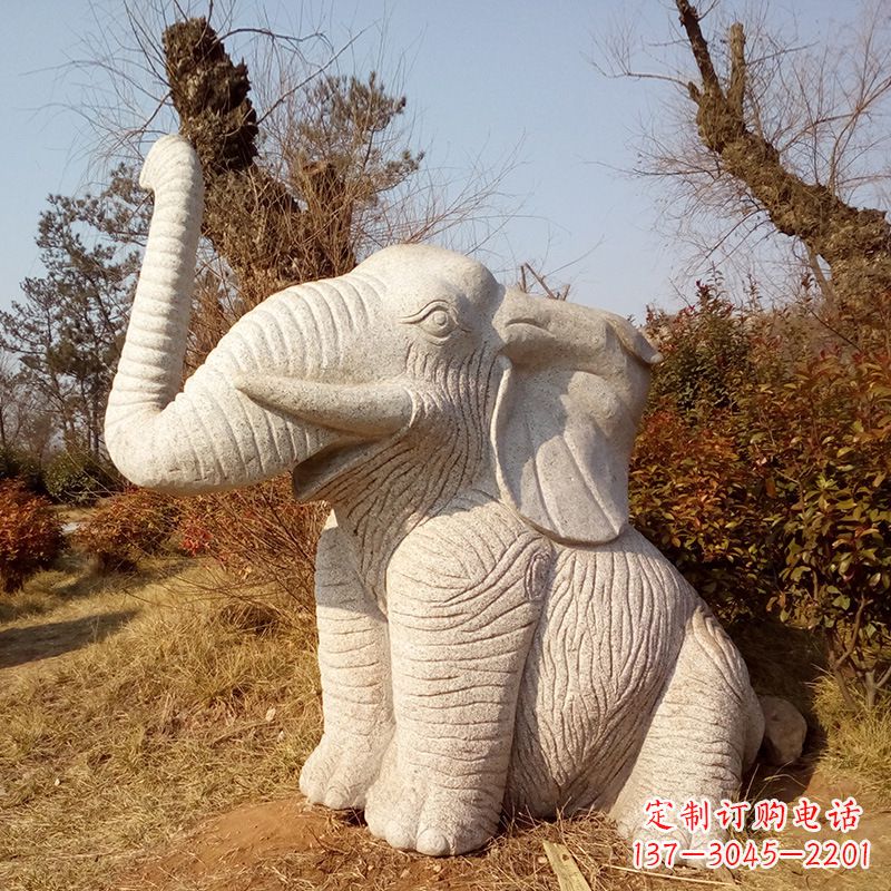 达州象征传统文化的大象雕塑
