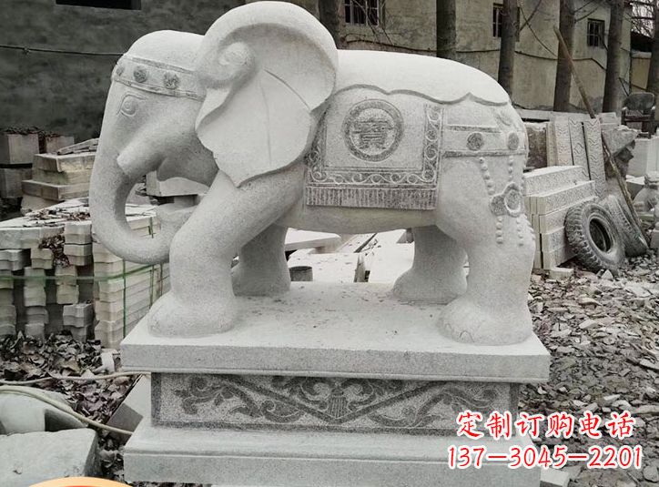达州大象石雕壁画