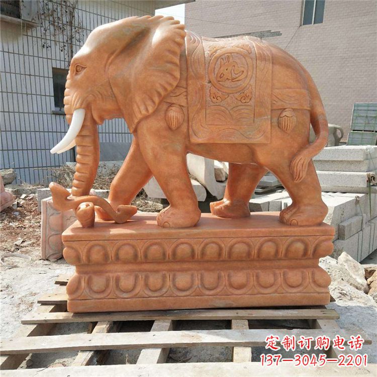 达州大象石雕画