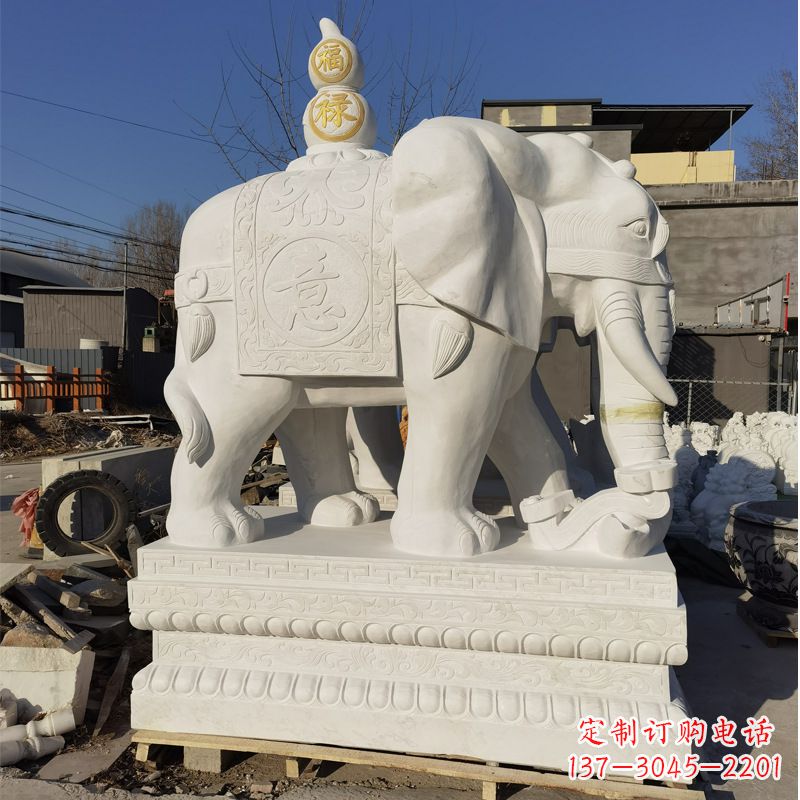 达州大象石雕守墓