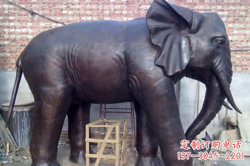 达州大象铸铜雕塑