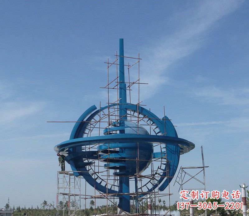 达州品质卓越的大型不锈钢地球雕塑