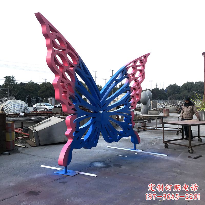 达州不锈钢蝴蝶雕塑